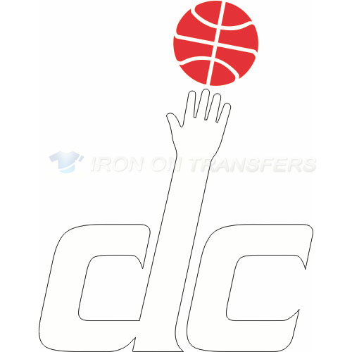 Washington Wizards Iron-on Stickers (Heat Transfers)NO.1240